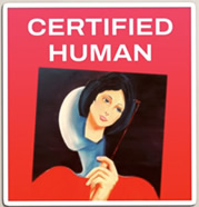 Certified Human -Sticker